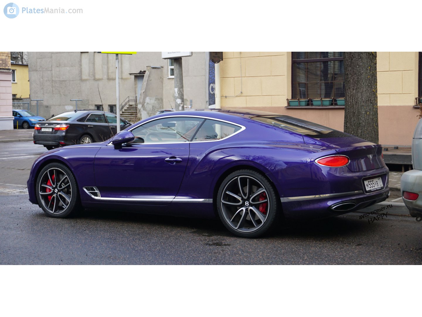 м 555 ув 77, Bentley Continental 6th gen GT, 2018–2024