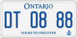 Ontario, Vanity Plates
