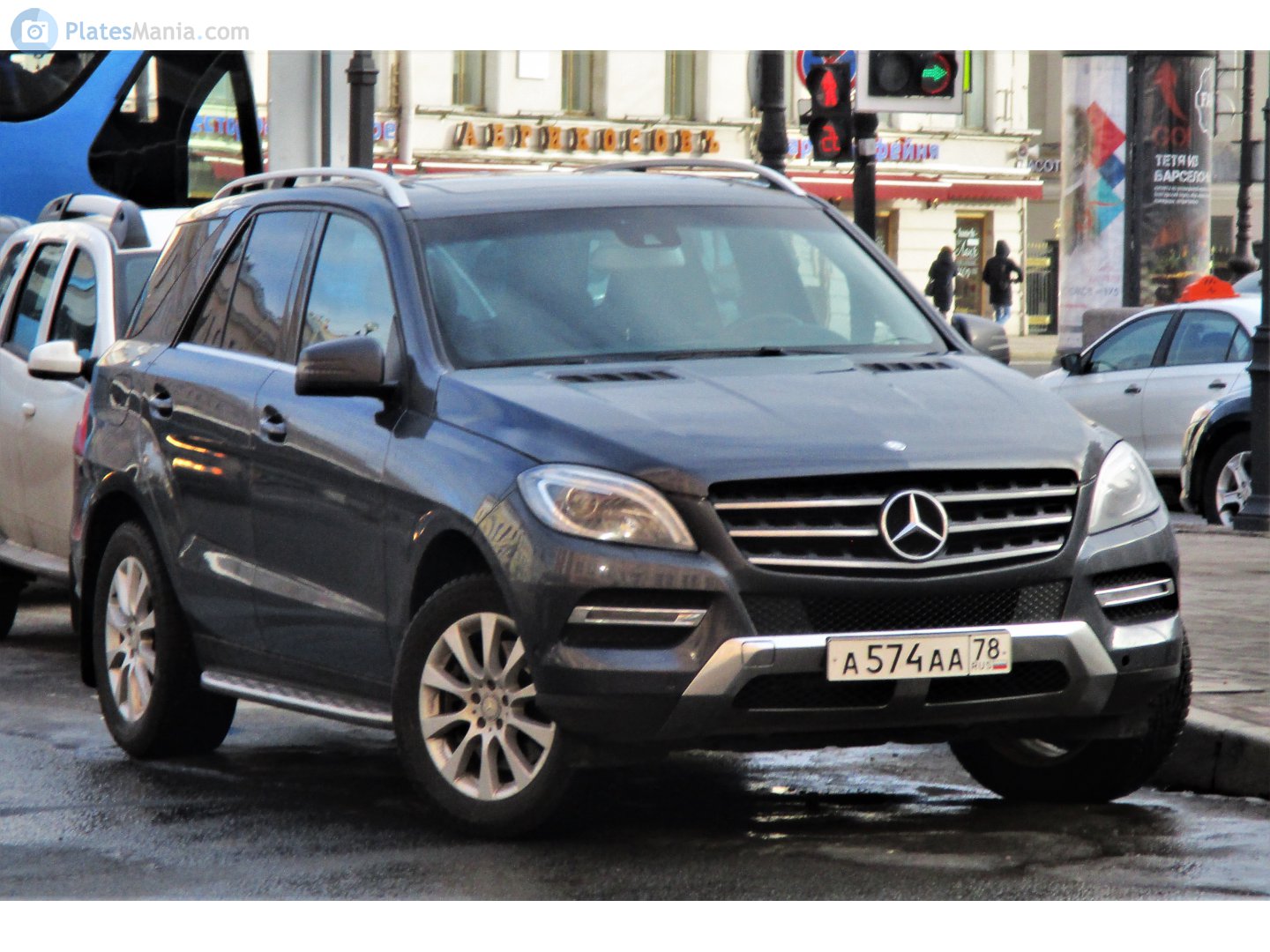 а 574 аа 78, Mercedes-Benz M-Klasse 3rd gen (W166), 2011–2015