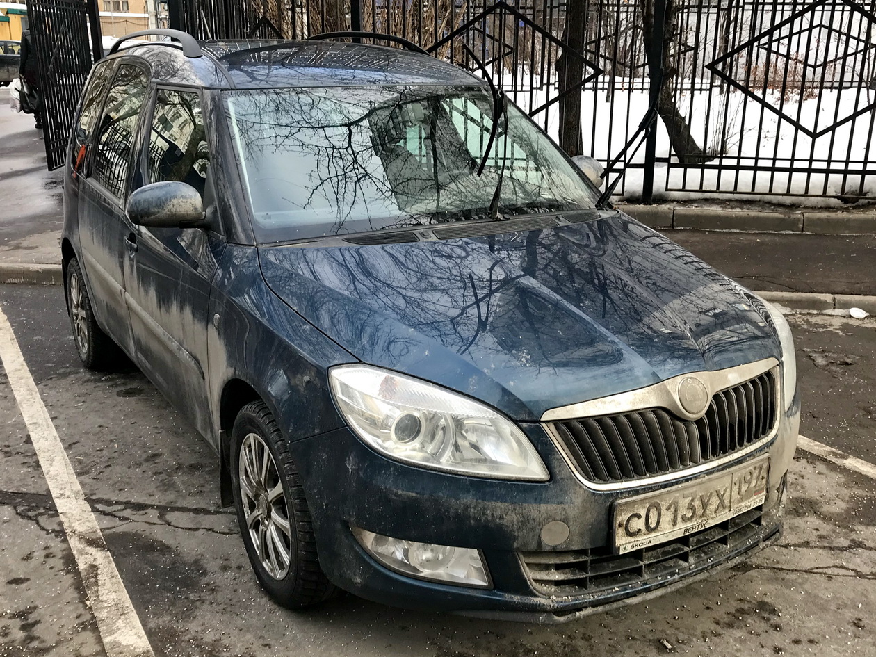 с 013 ух 197, Skoda Roomster 1st gen (5J), 2006–2015