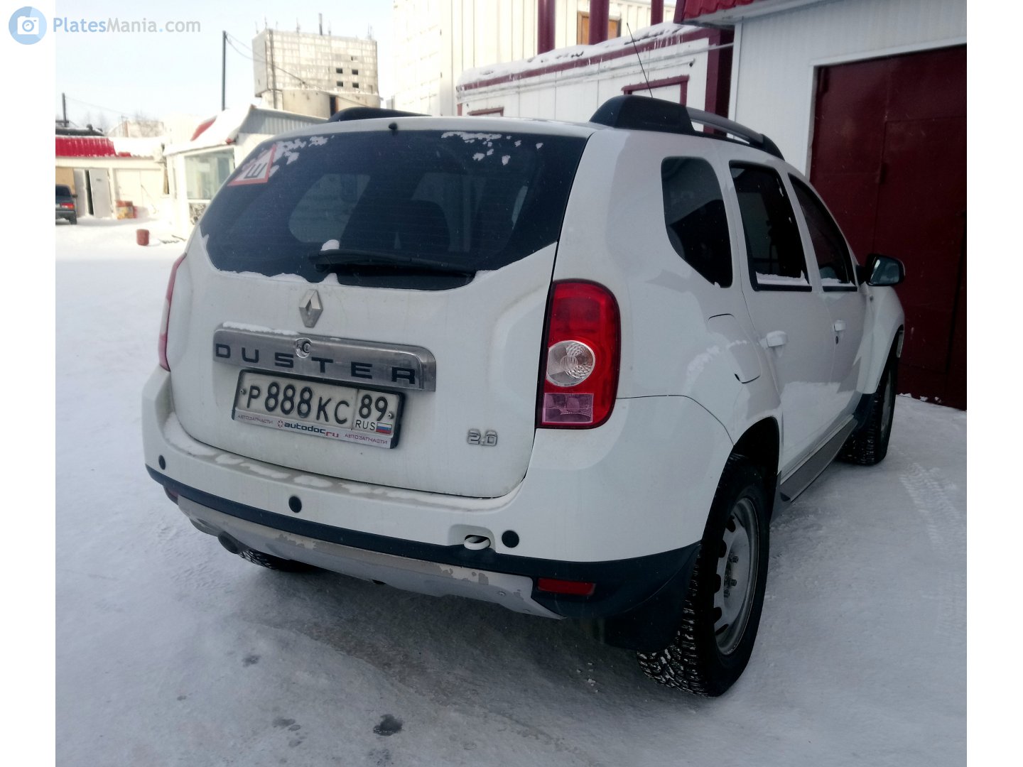 р 888 кс 89, Renault Duster 