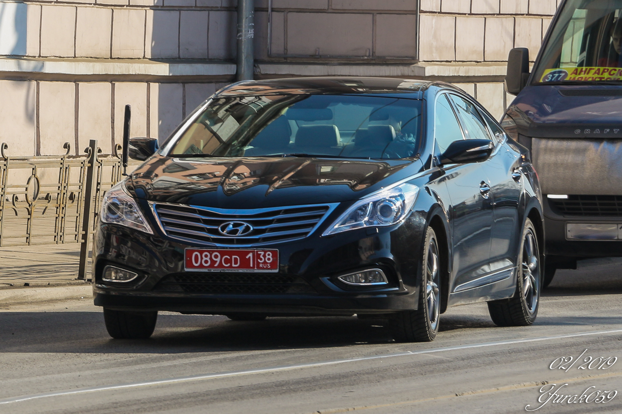 089 CD 1 38, Hyundai Azera 2nd gen (HG), 2011–2017