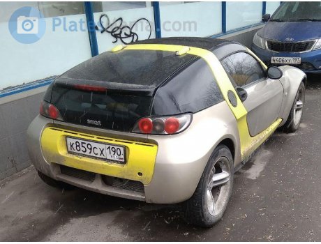 к859сх190, Smart Roadster Coupé