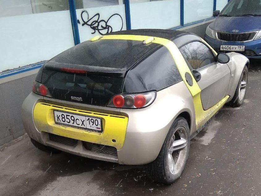к 859 сх 190, Smart Roadster Coupé 1st gen (R452), 2003–2007