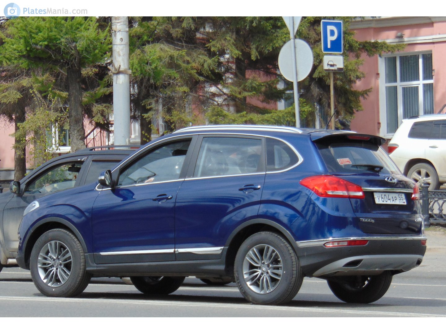 у 604 ар 55, Chery (Chirey) Tiggo 5 