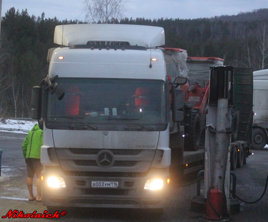 а 003 ум 116, Mercedes-Benz Actros 