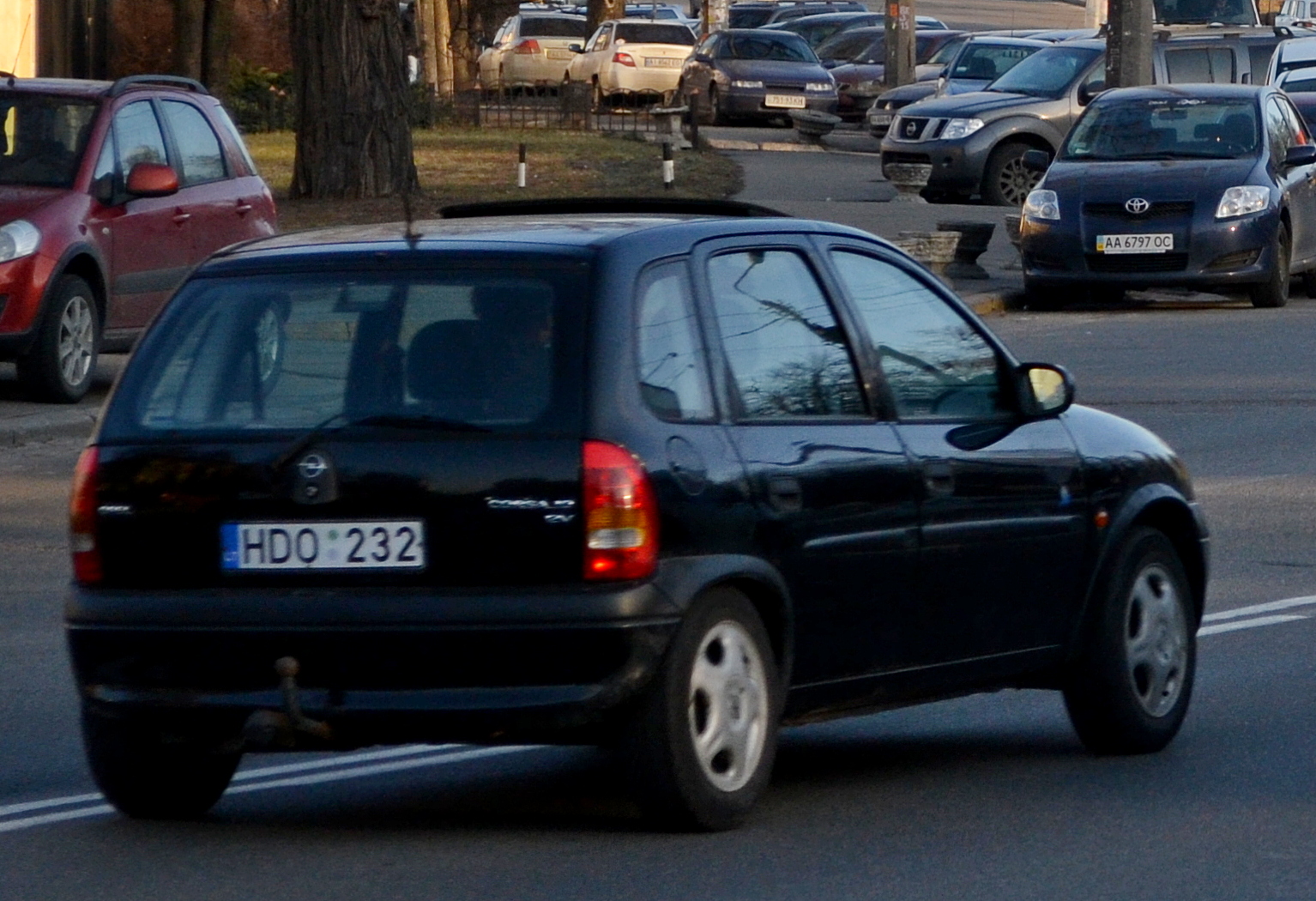 HDO 232, Opel Corsa 2nd gen (Lite/Sail) 5-door Hatch (B; S93), 1993–2000 (–2004 for IN- and –2007 for ZA-market)