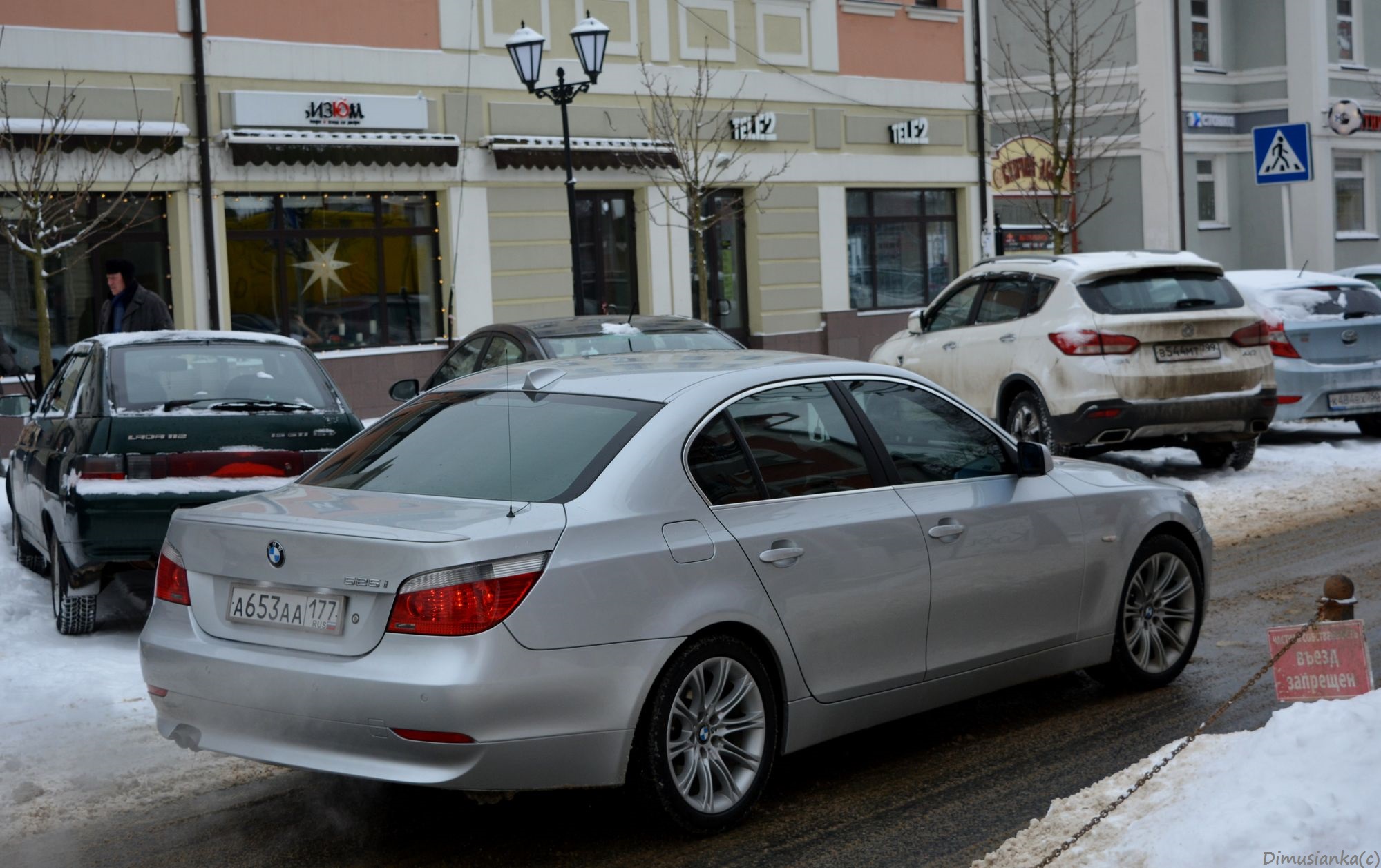 а 653 аа 177, BMW 5 Series 5th gen Sedan (E60), 2003–2010