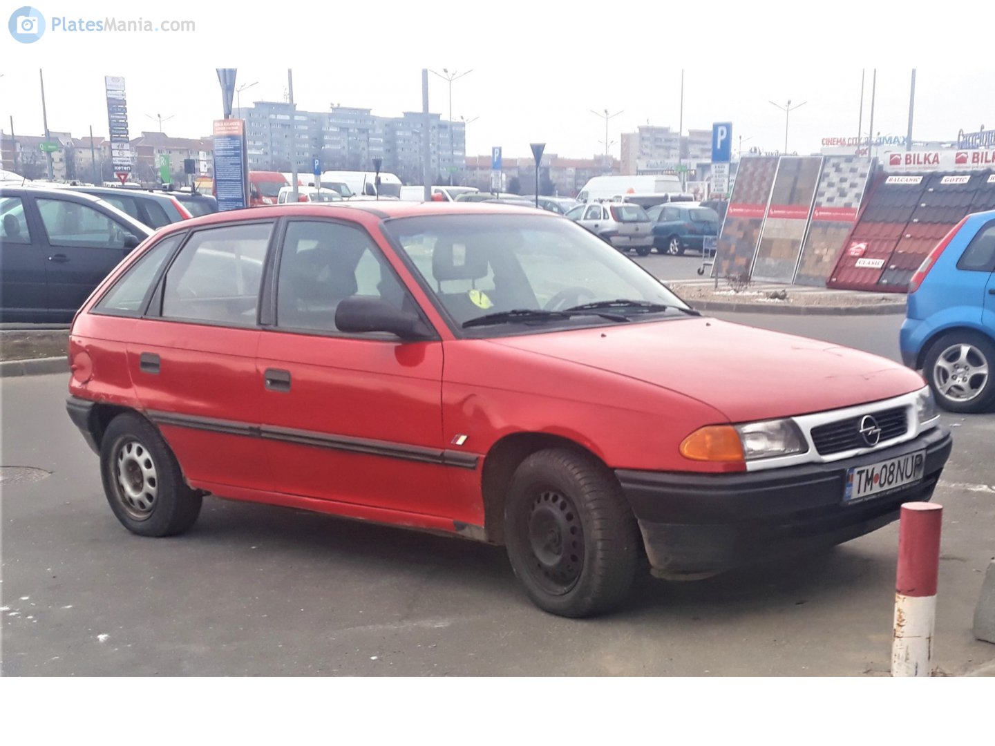 TM 08 NUP, Opel Astra 1st gen 5-door Hatch (F; T92), 1991–1998 (–2002 for Eastern Europe)