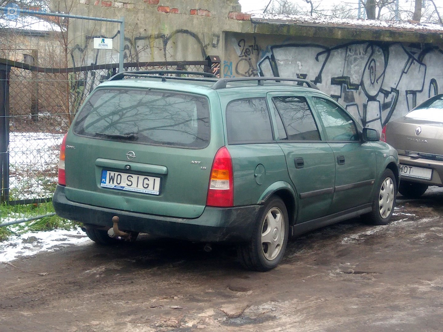 W0 SIGI, Opel Astra 2nd gen Caravan Wagon (G; T98), 1998–2009