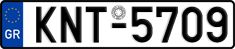 License plate of Greece, Cars