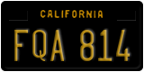 California, Passenger Car (ABC 123)