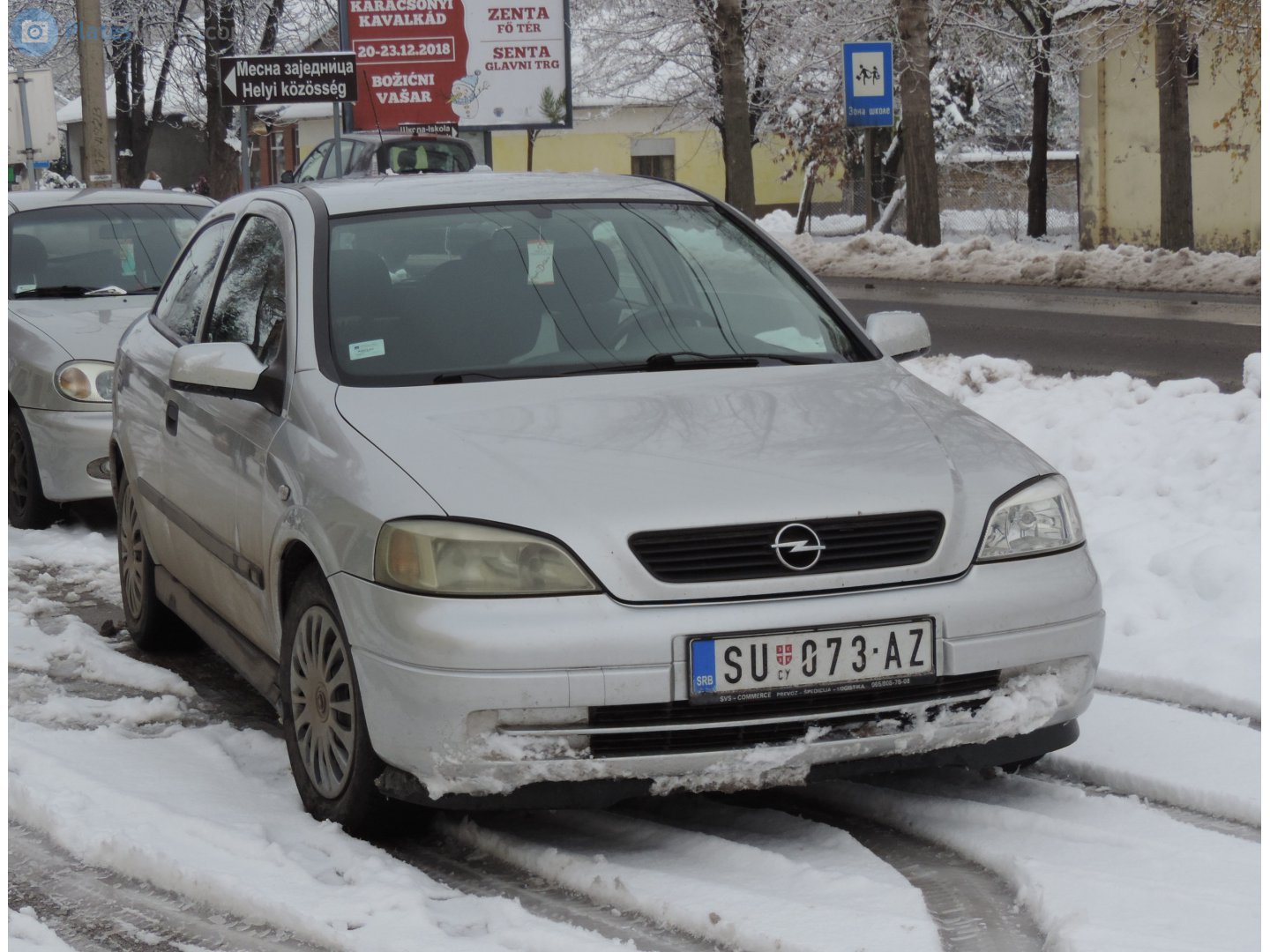 SU 073-AZ, Opel Astra 2nd gen 3-door Hatch (G; T98), 1998–2004
