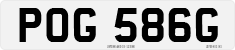 License plate of the United Kingdom, 1963 year system
