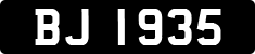 License plate of the United Kingdom, 1903 year system