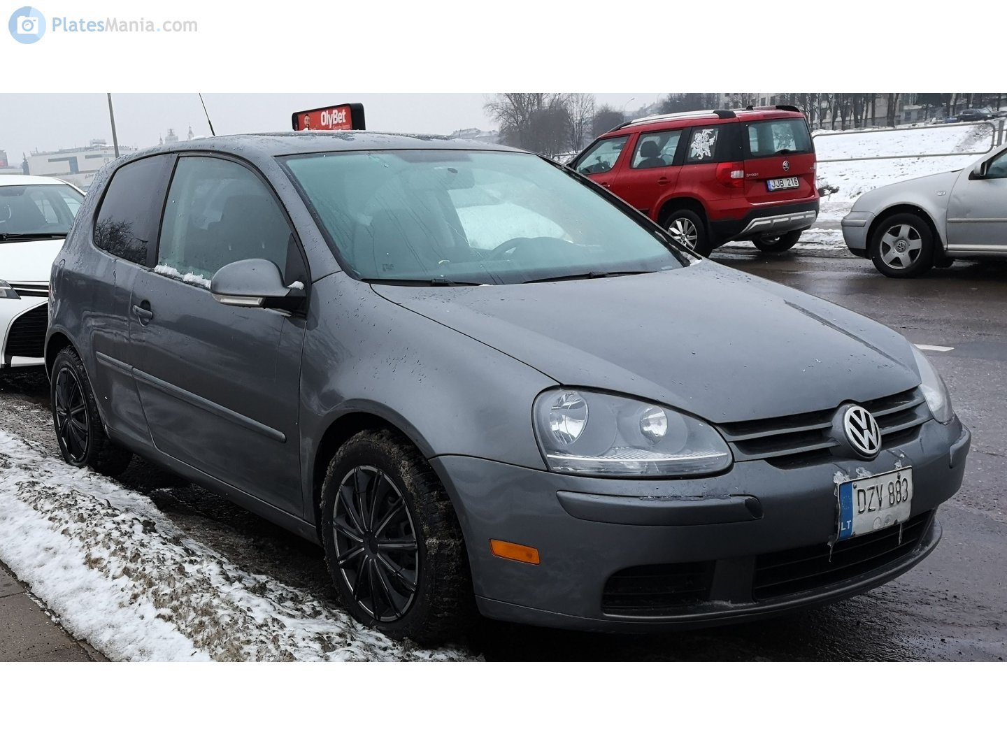 DZV 883, Volkswagen Rabbit 2nd gen 3-door Hatch (1K1; NA-market), 2007–2009