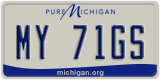 Michigan, Vanity Plates