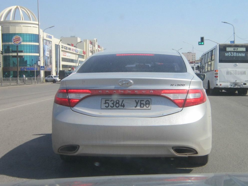 5384 УБӨ, Hyundai Grandeur 5th gen (HG), 2011–2016