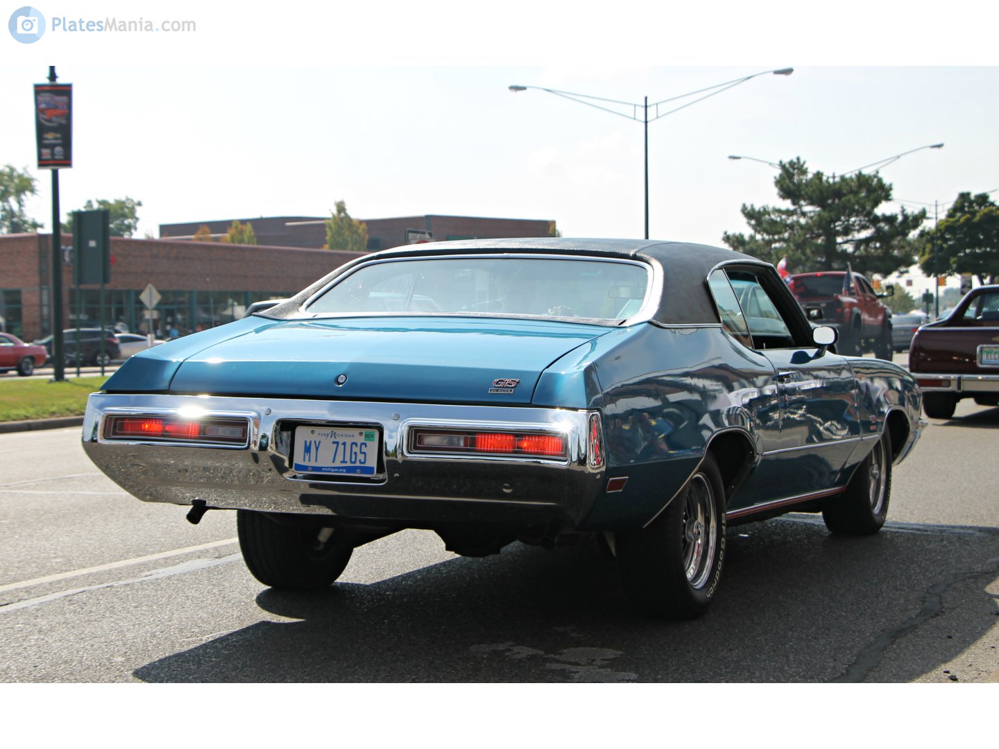 MY 71GS, Buick GS 2nd gen 1971 (455) Hardtop Coupé (43437; A-body), 3rd facelift, 1970–1971