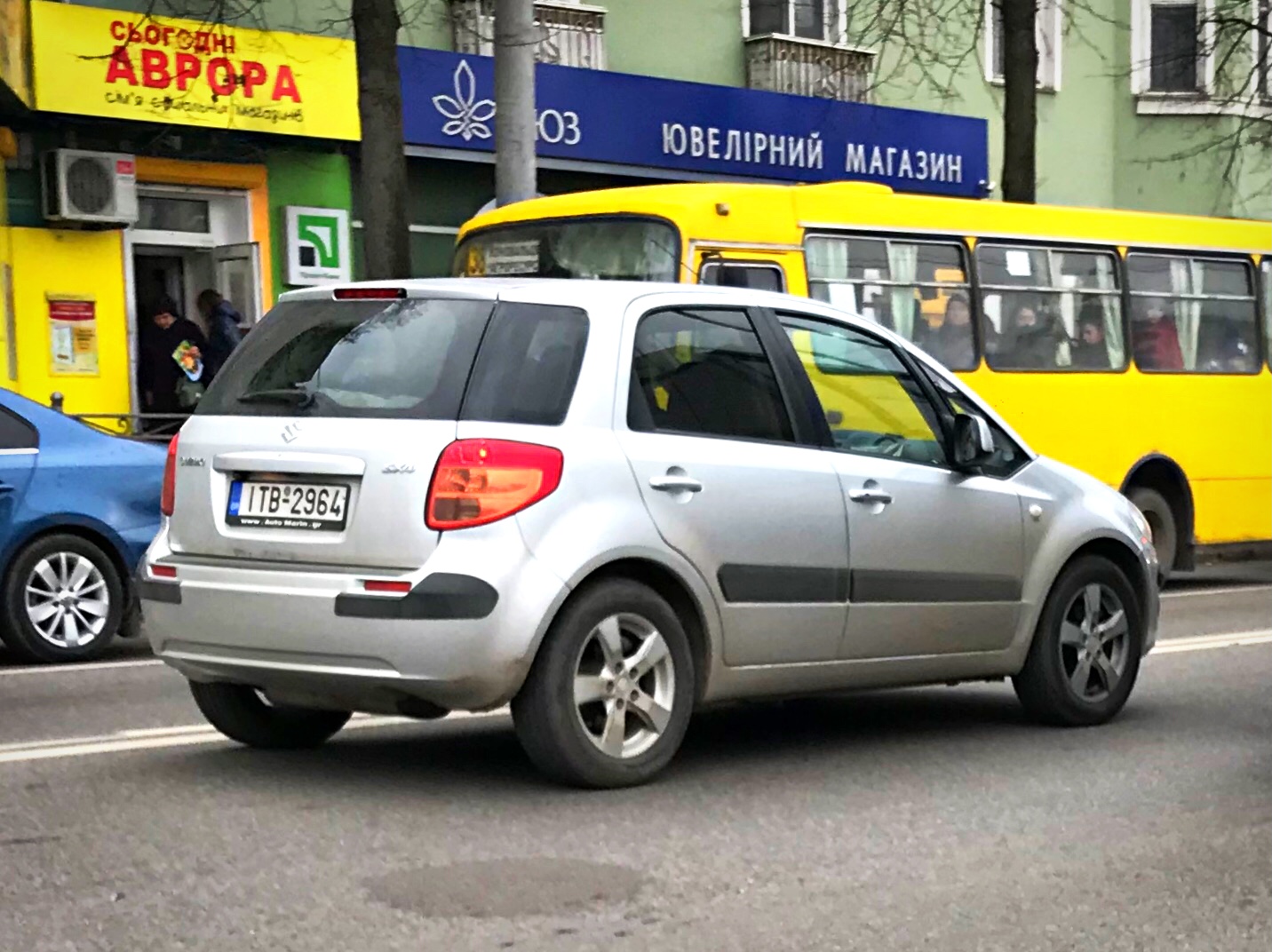 ITB-2964, Suzuki SX4/S-Cross 1st gen SX4 Crossover (EY), 2006–2014 (–2018 for CN-market)