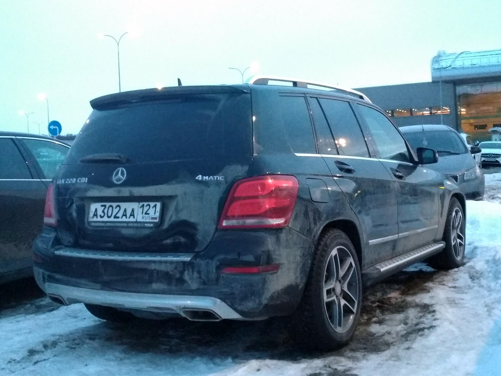 а 302 аа 121, Mercedes-Benz GLK-Klasse 1st gen (X204), facelift, 2012–2015