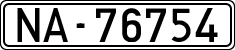 License plates of Spain, 1900 year series