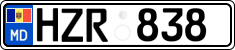 License plate of Moldova, Cars (2015)