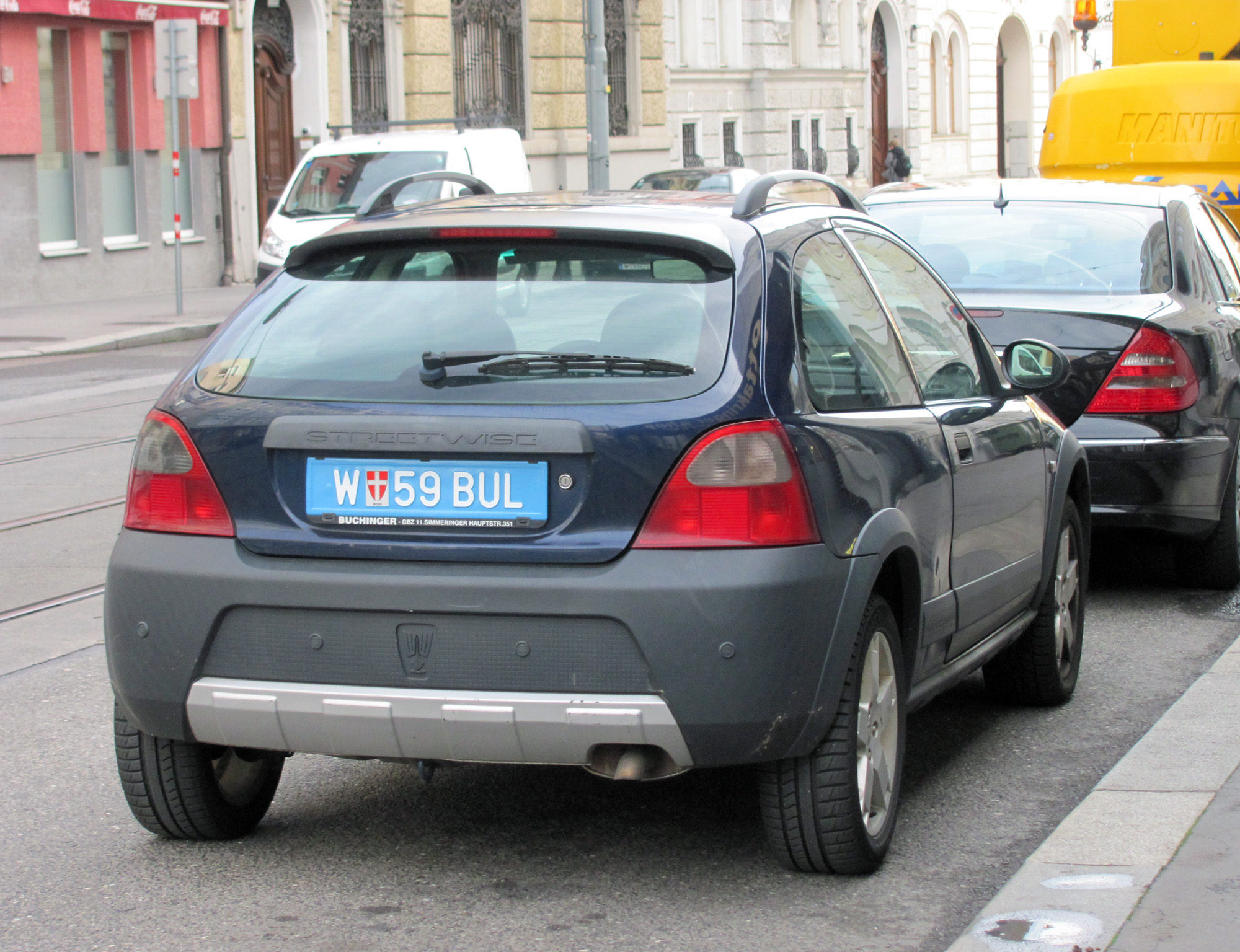 W 59 BUL, Rover Streetwise 1st gen 3-door Hatch (RF), 2004–2005