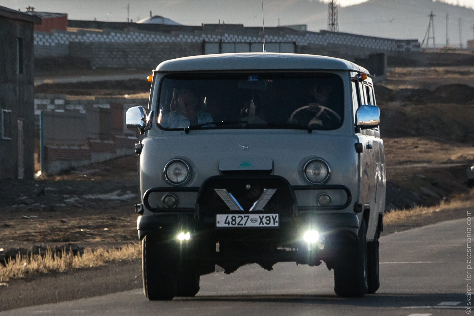 4827 ХЭҮ, UAZ 452 452В/2206 Minibus, 1967–