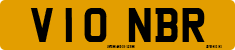 License plate of the United Kingdom, 1983 year system