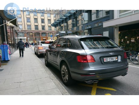 GE 2386 U, Bentley Bentayga