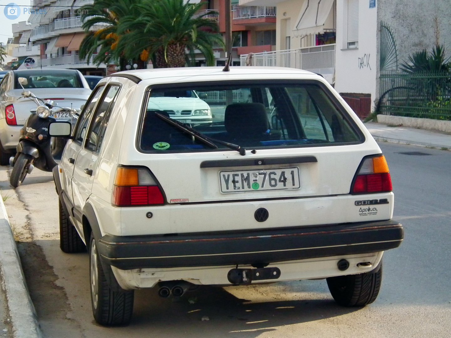 YEM-7641, Volkswagen Golf 2nd gen 3-door Hatch (19/1G), 1983–1992