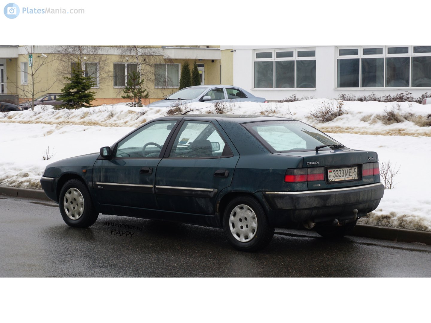 3333 ME-5, Citroёn Xantia 1st gen Sedan/Liftback (X1/X2), 1993–2002