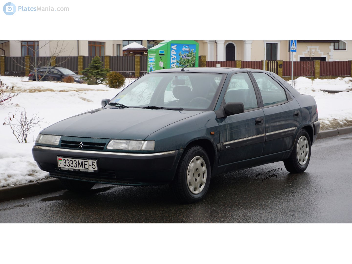 3333 ME-5, Citroёn Xantia 1st gen Sedan/Liftback (X1/X2), 1993–2002