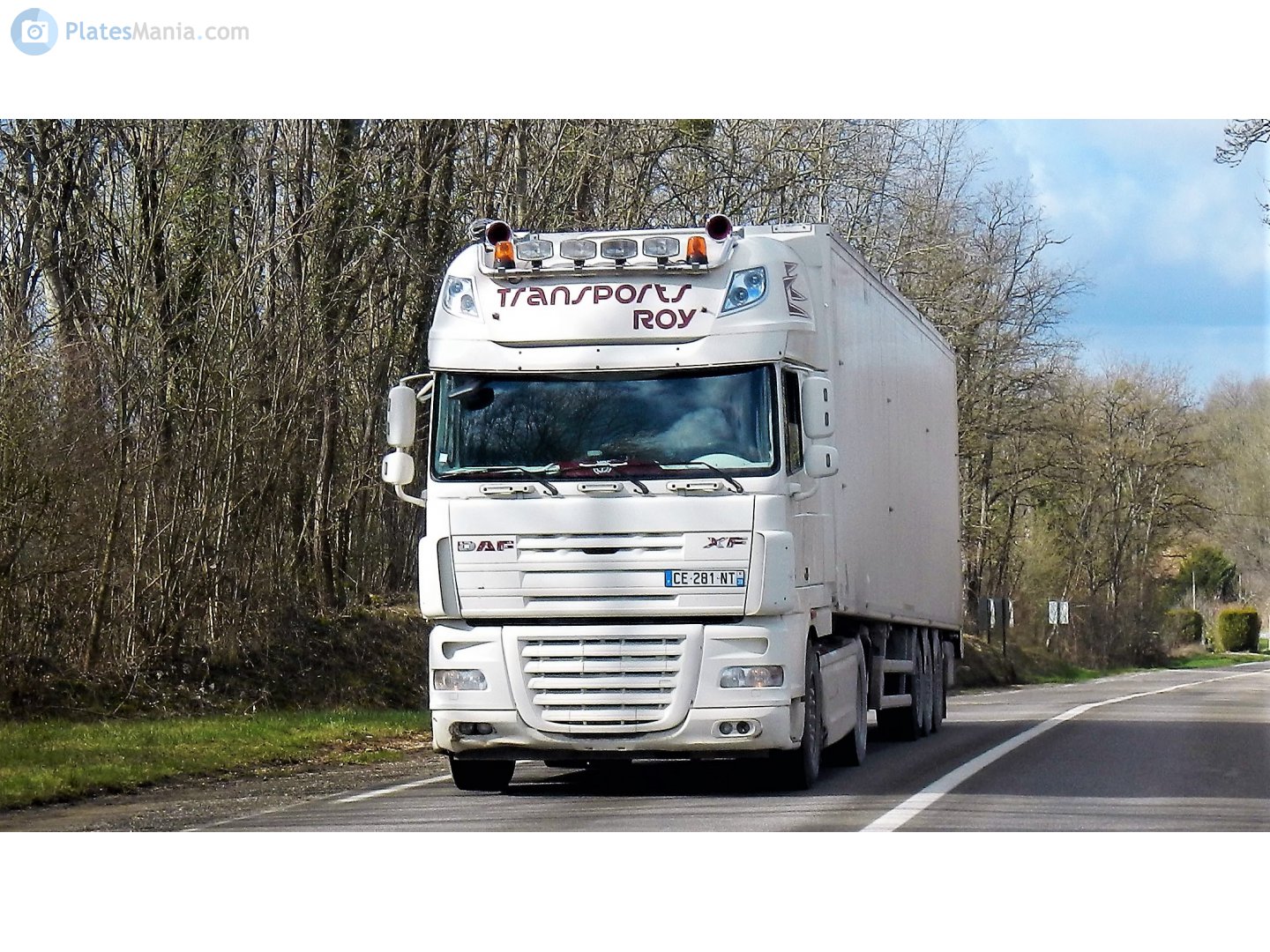 CE-281-NT, DAF XF 3rd gen (XF105), 2006–2020