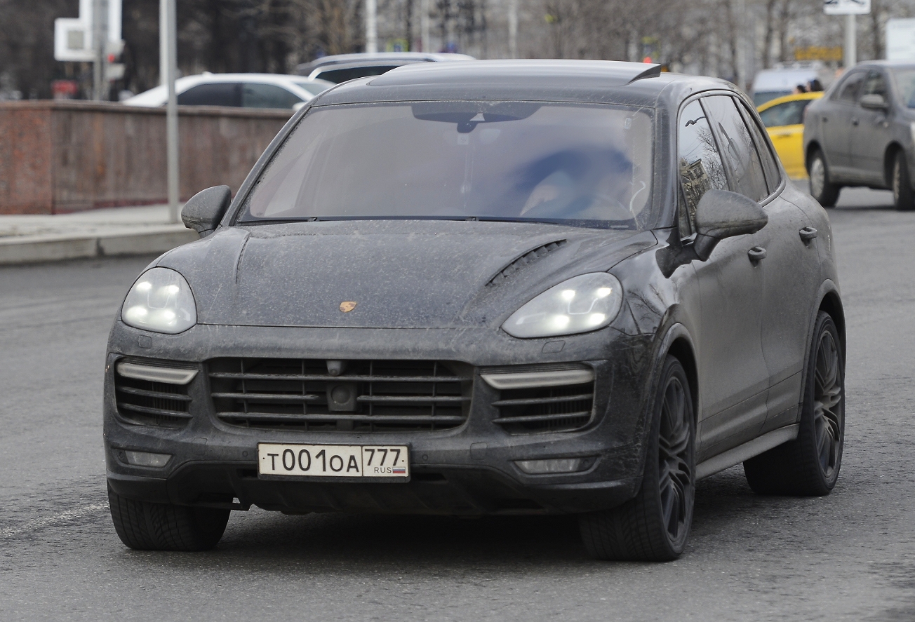 т 001 оа 777, Porsche Cayenne 2nd gen (958; 92A), facelift, 2014–2017