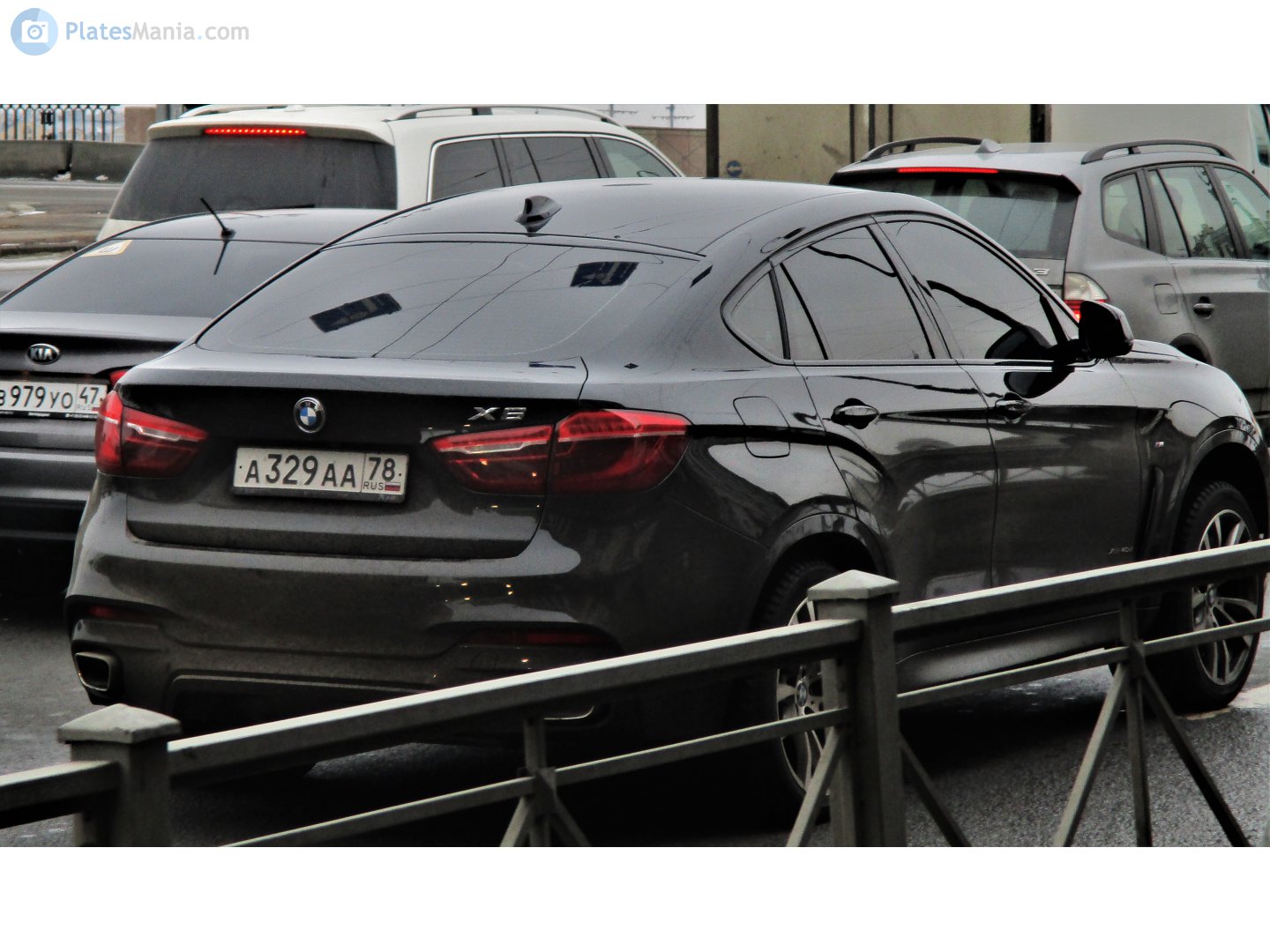 а 329 аа 78, BMW X6 2nd gen (F16), 2014–2019