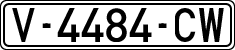 License plates of Spain, 1971 year series