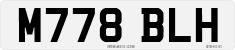 License plate of the United Kingdom, 1983 year system