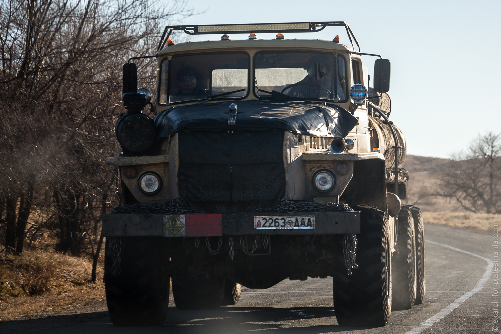 2263 ДАА, Ural (UralAZ) 4320/5557 4320/5557 6×6, 1977–