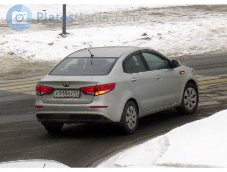 о918кх47, Kia Rio