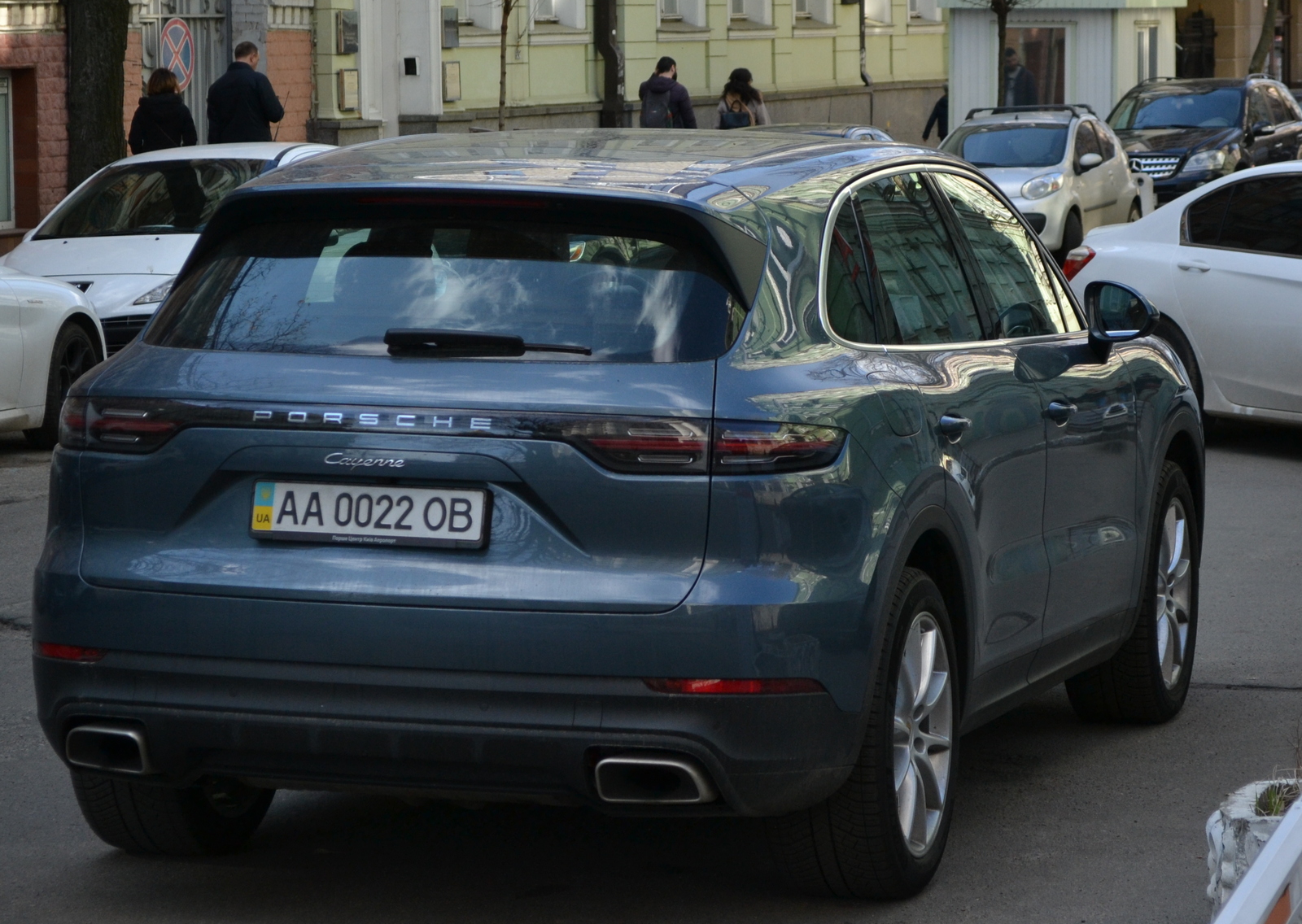 AA 0022 OB, Porsche Cayenne 3rd gen SUV (PO536; 9Y0), 2017–2023