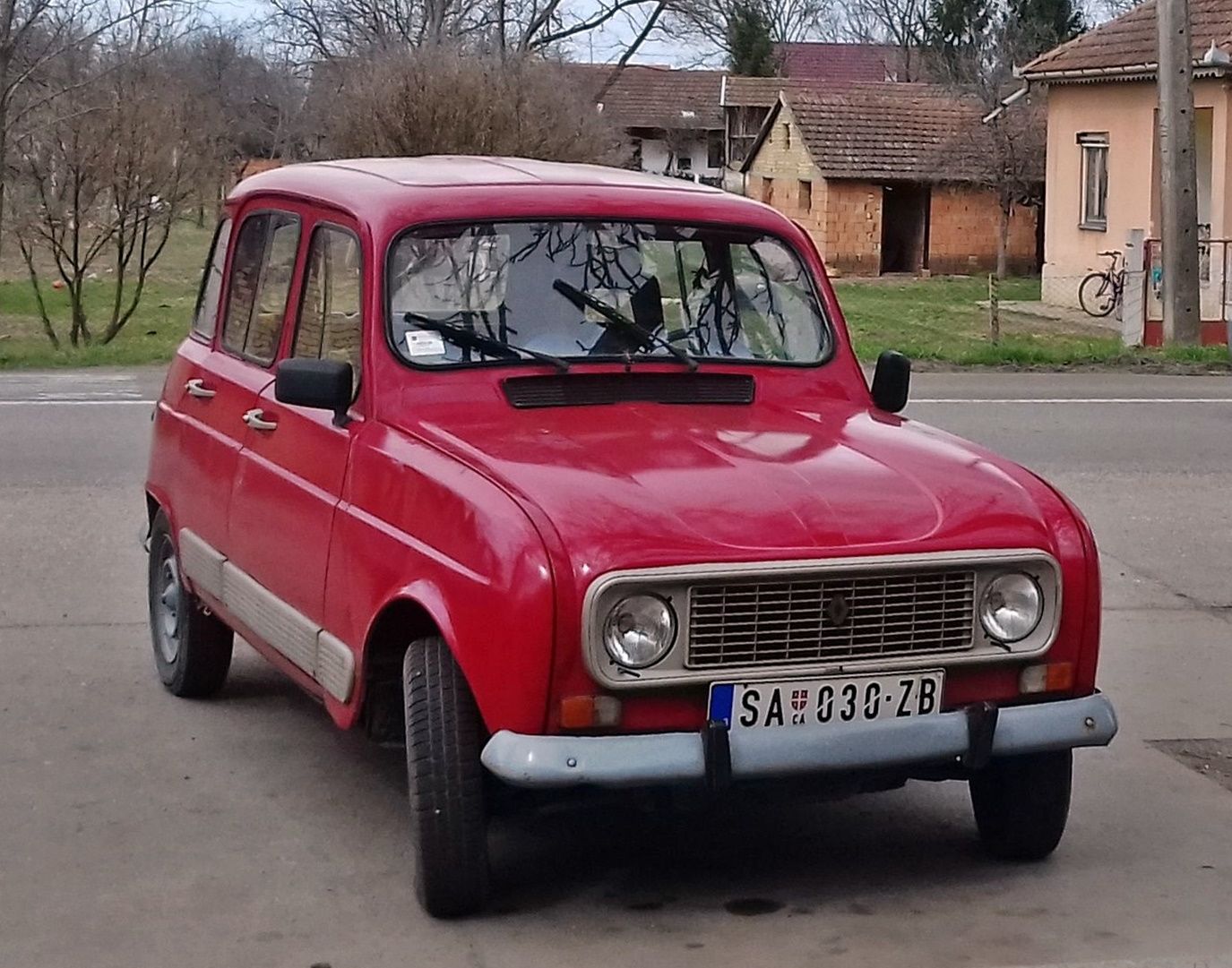 SA 030-ZB, Renault 4 1st gen Sedan/Hatch (112), 1961–1992