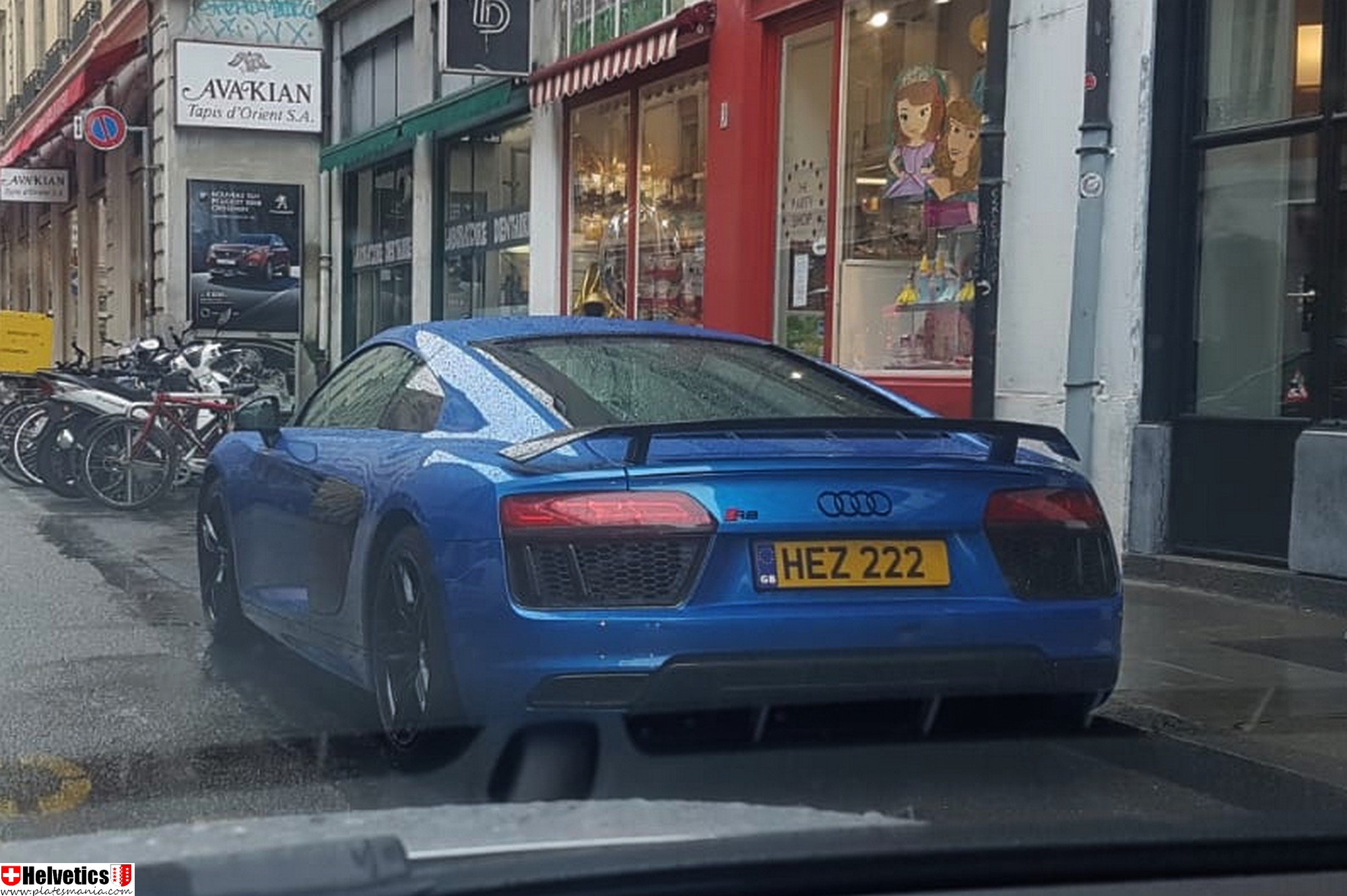HEZ222, Audi R8 2nd gen Coupé (4S3/4SP), 2015–2018