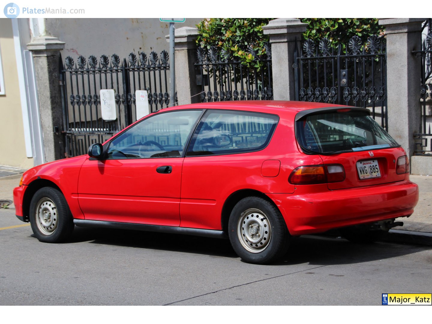 WWG 885, Honda Civic 5th gen Hatch (EG/EH), 1991–1995
