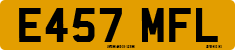 License plate of the United Kingdom, 1983 year system