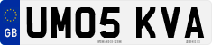 License plate of the United Kingdom, 2001 year system