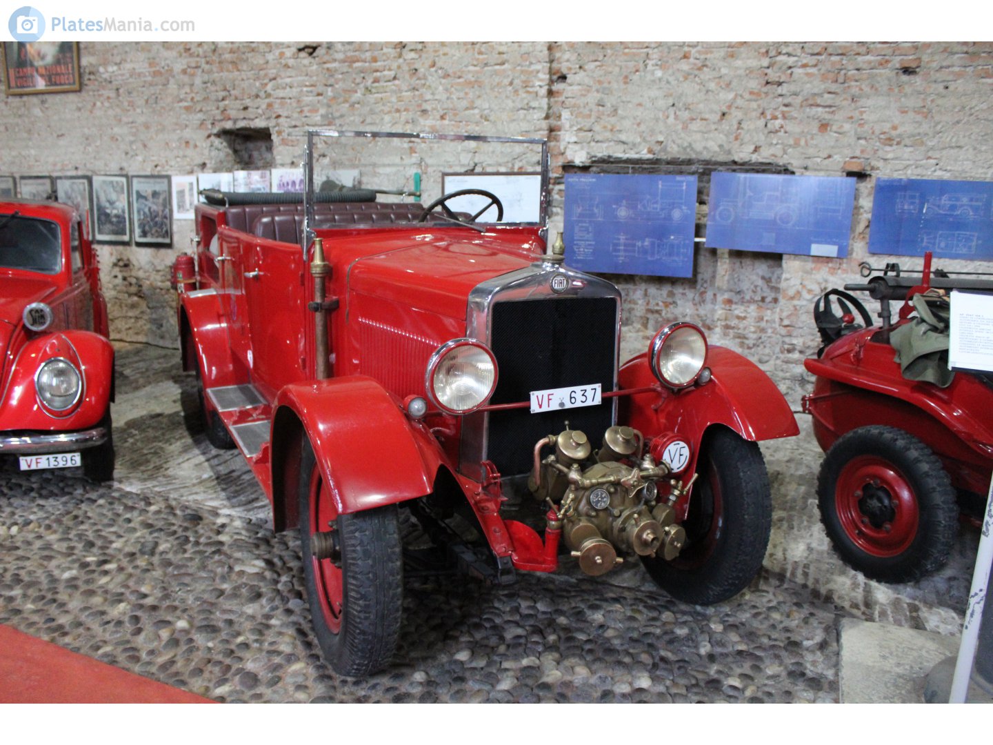 VF 637, FIAT 600 Serie I Trucks 614, 1930–1934