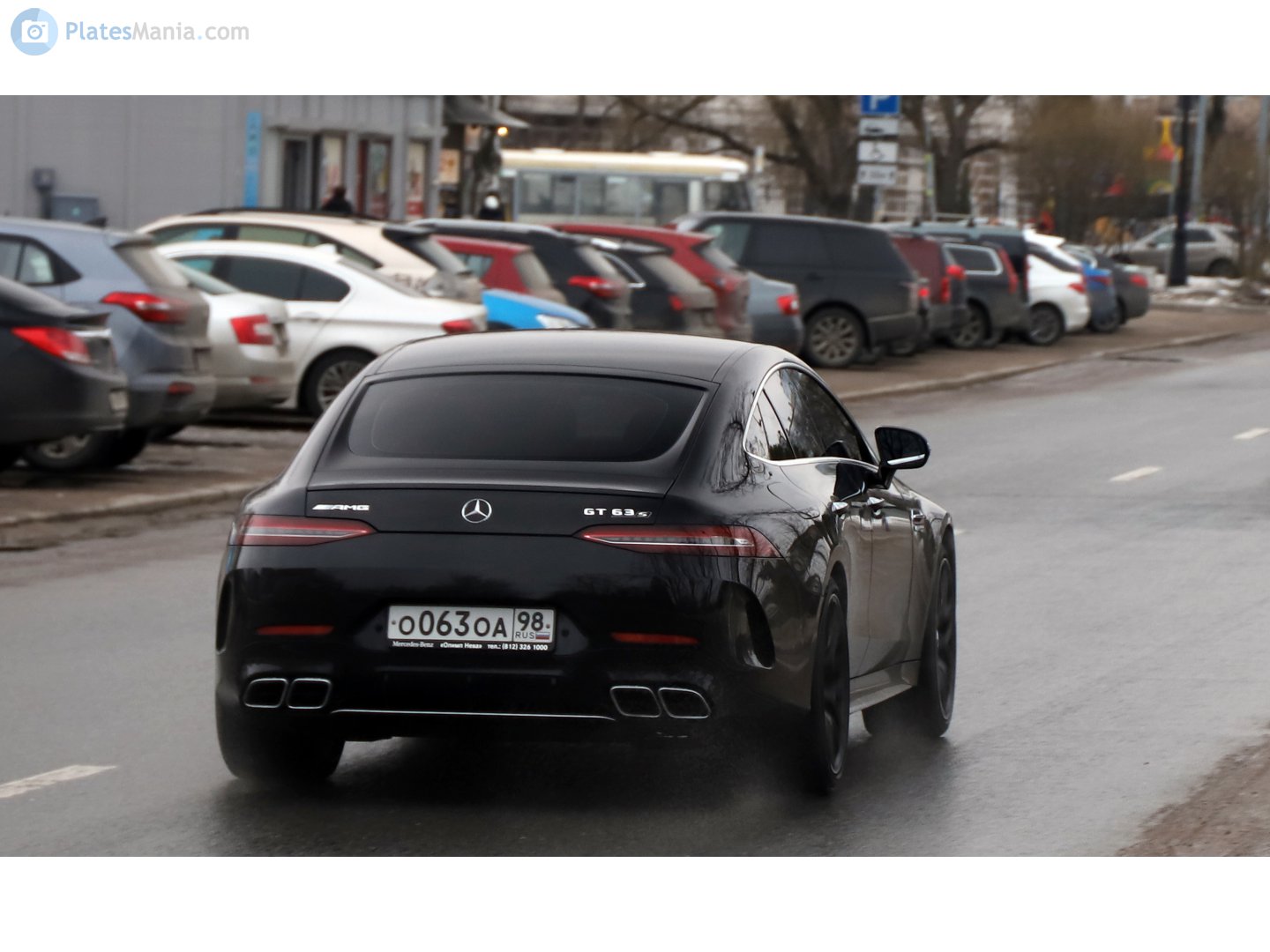 о 063 оа 98, Mercedes-Benz AMG GT 4-door Coupé 1st gen (X290), 2018–