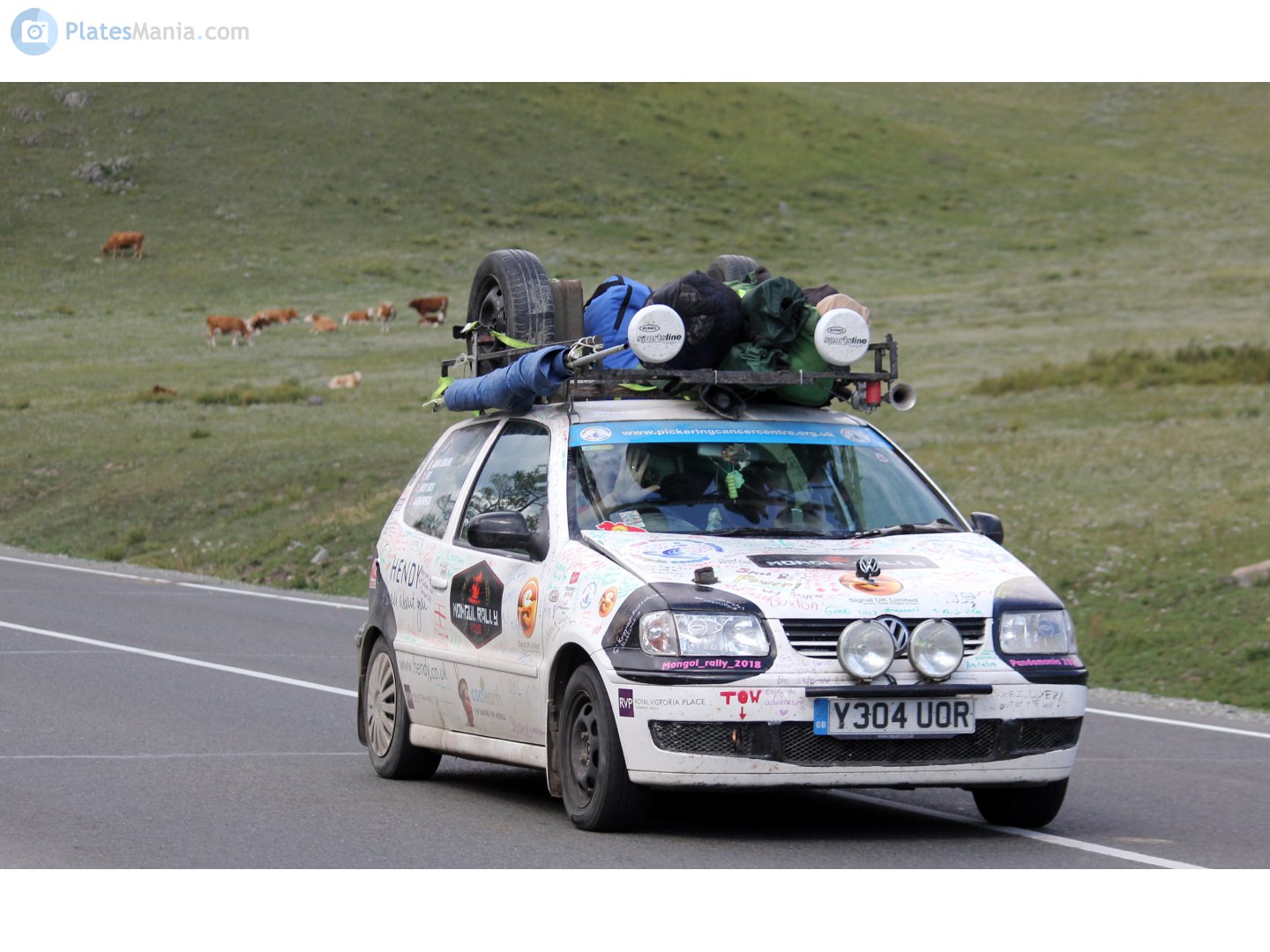 Y304UOR, Volkswagen Polo 3rd gen 3-door Hatch (6N2), facelift, 1999–2002